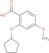 2-(Cyclopentyloxy)-4-methoxybenzoic acid