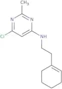 6-Chloro-N-(2-(cyclohex-1-en-1-yl)ethyl)-2-methylpyrimidin-4-amine