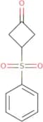 3-(Benzenesulfonyl)cyclobutan-1-one