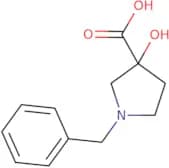 1-Benzyl-3-hydroxypyrrolidine-3-carboxylic acid