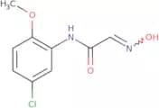 N-(5-Chloro-2-methoxyphenyl)-2-(N-hydroxyimino)acetamide
