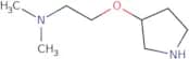 Dimethyl[2-(pyrrolidin-3-yloxy)ethyl]amine