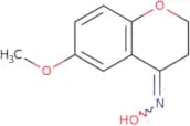 N-(6-Methoxy-3,4-dihydro-2H-1-benzopyran-4-ylidene)hydroxylamine
