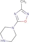 3-Methyl-5-(piperazin-1-yl)-1,2,4-oxadiazole