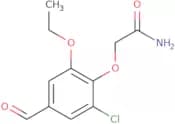 2-(2-Chloro-6-ethoxy-4-formylphenoxy)acetamide
