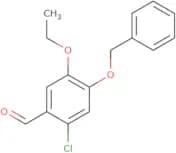 4-(Benzyloxy)-2-chloro-5-ethoxybenzaldehyde