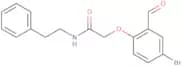 2-(4-Bromo-2-formylphenoxy)-N-(2-phenylethyl)acetamide