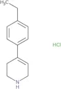 4-(4-Ethylphenyl)-1,2,3,6-tetrahydropyridine hydrochloride