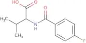 2-[(4-Fluorophenyl)formamido]-3-methylbutanoic acid