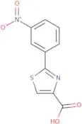 2-(3-Nitrophenyl)-1,3-thiazole-4-carboxylic acid