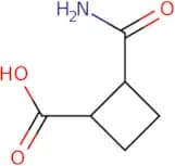 2-Carbamoylcyclobutane-1-carboxylic acid