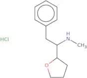 Methyl[1-(oxolan-2-yl)-2-phenylethyl]amine hydrochloride