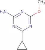 4-Cyclopropyl-6-methoxy-1,3,5-triazin-2-amine
