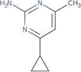 4-Cyclopropyl-6-methylpyrimidin-2-amine