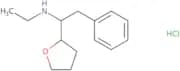 Ethyl[1-(oxolan-2-yl)-2-phenylethyl]amine hydrochloride