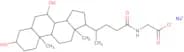 Glycoursodeoxycholic acid sodium salt