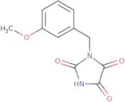 1-[(3-Methoxyphenyl)methyl]imidazolidine-2,4,5-trione