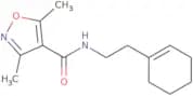 N-[2-(Cyclohex-1-en-1-yl)ethyl]-3,5-dimethyl-1,2-oxazole-4-carboxamide