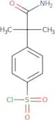 4-(1-Carbamoyl-1-methylethyl)benzene-1-sulfonyl chloride