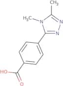 4-(Dimethyl-4H-1,2,4-triazol-3-yl)benzoic acid
