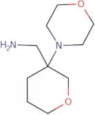 [3-(Morpholin-4-yl)oxan-3-yl]methanamine