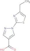 1-(4-Ethyl-1,3-thiazol-2-yl)-1H-pyrazole-4-carboxylic acid