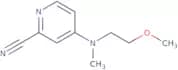 4-[(2-Methoxyethyl)(methyl)amino]pyridine-2-carbonitrile