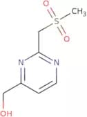 [2-(Methylsulfonylmethyl)pyrimidin-4-yl]methanol
