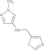 1-Methyl-N-(1,3-thiazol-5-ylmethyl)-1H-pyrazol-4-amine