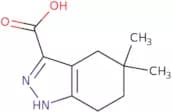 5,5-Dimethyl-4,5,6,7-tetrahydro-1H-indazole-3-carboxylic acid