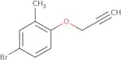 4-Bromo-2-methyl-1-(prop-2-yn-1-yloxy)benzene
