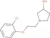 1-[2-(2-Chlorophenoxy)ethyl]pyrrolidin-3-ol