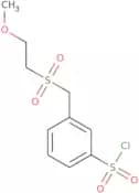 3-[(2-Methoxyethanesulfonyl)methyl]benzene-1-sulfonyl chloride