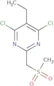 4,6-Dichloro-5-ethyl-2-(methanesulfonylmethyl)pyrimidine
