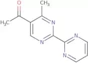 1-[4-Methyl-2-(pyrimidin-2-yl)pyrimidin-5-yl]ethan-1-one