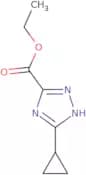 Ethyl 5-cyclopropyl-1H-1,2,4-triazole-3-carboxylate