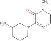 3-(3-Aminopiperidin-1-yl)-1-methyl-1,2-dihydropyrazin-2-one