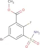 Methyl 5-bromo-2-fluoro-3-sulfamoylbenzoate