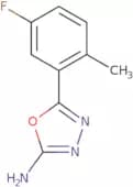 5-(5-Fluoro-2-methylphenyl)-1,3,4-oxadiazol-2-amine
