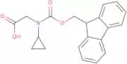2-{Cyclopropyl[(9H-fluoren-9-ylmethoxy)carbonyl]amino}acetic acid