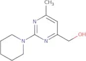 [6-Methyl-2-(piperidin-1-yl)pyrimidin-4-yl]methanol