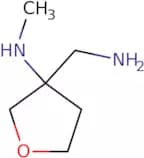 3-(Aminomethyl)-N-methyloxolan-3-amine