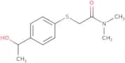 2-{[4-(1-Hydroxyethyl)phenyl]sulfanyl}-N,N-dimethylacetamide
