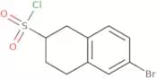 6-Bromo-1,2,3,4-tetrahydronaphthalene-2-sulfonyl chloride