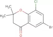 6-Bromo-8-chloro-2,2-dimethyl-3,4-dihydro-2H-1-benzopyran-4-one