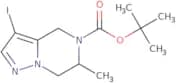 tert-Butyl 3-iodo-6-methyl-4H,5H,6H,7H-pyrazolo[1,5-a]pyrazine-5-carboxylate