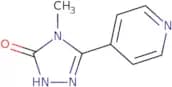 4-Methyl-3-(pyridin-4-yl)-4,5-dihydro-1H-1,2,4-triazol-5-one