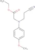 Ethyl 2-[(2-cyanoethyl)(4-methoxyphenyl)amino]acetate