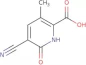 5-Cyano-3-methyl-6-oxo-1,6-dihydropyridine-2-carboxylic acid