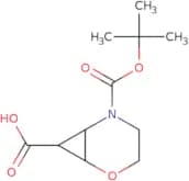 5-[(tert-Butoxy)carbonyl]-2-oxa-5-azabicyclo[4.1.0]heptane-7-carboxylic acid